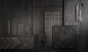 Kronos Les Bois reinvents the collective idea of wood-effect stoneware, with a project designed to express the value of the material through attention to detail, in which each grain pattern, each gnarl and each irregular feature becomes an expression of tactile elegance, in 5 intense shades, with a particular accent on dark colors.