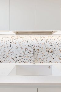 SLABS is an interior design project that creates palettes of highly decorative and versatile surfaces intended for domestic settings. A revolutionised concept of Venetian-style terrazzo tiles, featuring new colours and technical performance to ensure maximum freedom.